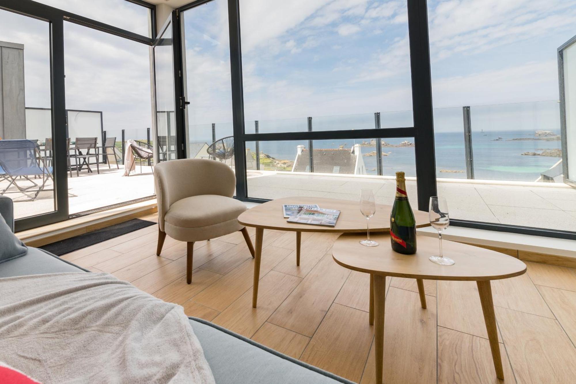 Ocean View - Luxueux T3 Avec Magnifique Vue Mer Porspoder Exterior foto